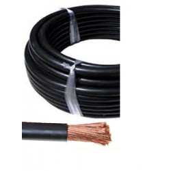 Cable unipolar 25 mm. Precio/metro color negro. Especial baterías.
